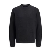 Jack & Jones Junior Pulover JJEDOVER pegasto črna
