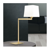 Orion LA 4-1209/1 - Stona lampa CARLTON 1xE27/40W/230V bela/zlatna