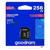 GoodRam Goodram microsdxc 256gb class 10 uhs i + adapter