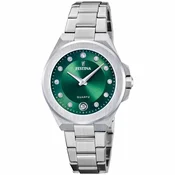 Festina Ura moška Festina F20700/4 Zelena Srebrna