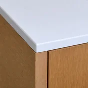 shumee Kuhinjski pult HPL 60x62 cm Sneguljčasta (8685SU) vodoodporen 12 mm