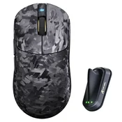 Bežicni gaming miš Attack Shark RS3Ultra PAW3955MAX/52000 DPI/8KHz/Lightweight/Black Carbon