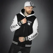 Hoodi moška - HOSTILE WHITE - HYRAW - F23-M15