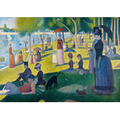 Bluebird puzzle 1000 pcs Georges Seurat - A Sunday Afternoon on the Island of La Grande Jatte, 1886 60086