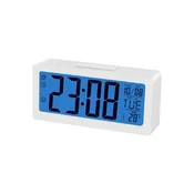 Generic Max excell, LED digitalna budilka z velikim zaslonom za prikaz ure, datuma in temperature, Bela, (5000309814)