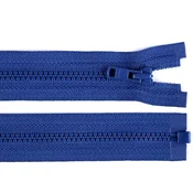 Kostna zadrga YKK št. 3 dolžine 55 cm - modra