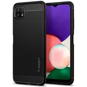 Spigen Rugged Armor, black - Galaxy A22 5G (ACS03031)