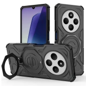 Hibridni ovitek Carbon Shield Pro za Xiaomi Redmi 14C/Poco C75 - black