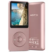 Venisymlis 16GB+128GB MP3 predvajalnik - razširljiv pomnilnik (roza), (22105241)