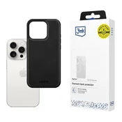 shumee Apple iPhone 15 Pro - 3mk Hardy Apple svilnato usnjeno ohišje MagCase