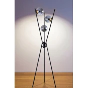 Podna lampa Kervan, Crna