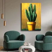 Wallity Dekorativna slika na platnu, 70x100cm, Šarena
