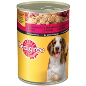 PEDIGREE hrana za pse (govedina v želeju), 1200g
