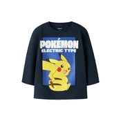 NAME IT Majica NMMSAUL POKEMON mornarska / azur / rumena / bela