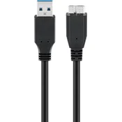 Sinnect USB-A 3.0 na Micro USB kabel, M/M, 0,5 m (11.307)