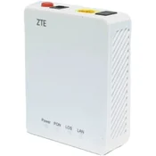 ZTE ONT F601, 1 X APC zeleni konektor
