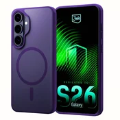 3mk Zaščitni ovitek Smoke MagCase Purple za Samsung Galaxy S26
