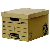 Arhivska škatla, kartonska, standardna, BANKERS BOX EARTH SERIES by FELLOWES®, 10 kosov