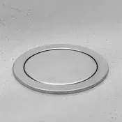 DELIGHT skriveni mrežni prekidač 3-putni, brušeni metal, 20430B