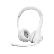 LOGITECH H390 Corded Headset - OFFWHITE - USB