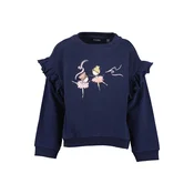 BLUE SEVEN Majica nočno modra / rosé / srebrna / bela