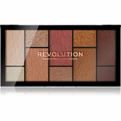 Makeup Revolution London Reloaded Dimension Eyeshadow Palette senčilo za oči 24.5 g Odtenek neutral charm