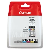 CANON CLI-581 (2103C005), originalna kartuša, črna + barvna, 5,6ml, Za tiskalnik: CANON PIXMA TS6351, CANON PIXMA TS6251, CANON PIXMA TS6300, CANON