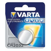 Litijska baterija 3 V, 50 mAh, 20 x 3.2 mm, Varta