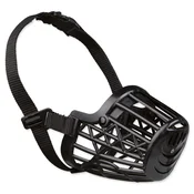 Trixie Nagobčnik plastičen črn S-M 22cm