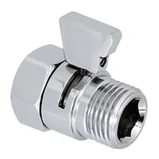 Dardanar ABS Chrome 3-smerni razdeljeni nastavek za cev T Adapterski konektor za cev kotnega ventila Kopel, tuš, roka WC, (21204864)
