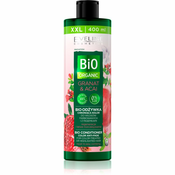 Eveline Cosmetics Bio Organic Granat & Acai regeneracijski balzam za barvane lase in lase s prameni 400 ml