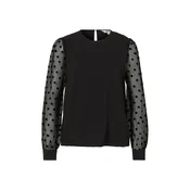 ONLY Bluza ONLMETTE črna