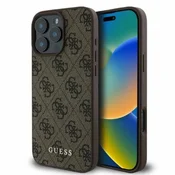 shumee Ovitek Guess 4G Classic - iPhone 16 Pro (rjav)