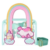 Torbica za rame Loungefly Minions - Fluffy Unicorn, 26 x 12,7 x 20,3 cm