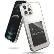 Ovitek Ringke Fusion Design za iPhone 12 Pro Max - prozoren KP25112