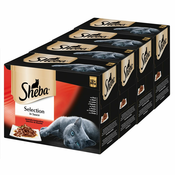 Sheba Selection in Sauce vrecice jumbo pakiranje 96 x 85 g - Selection in Sauce govedina