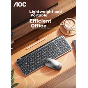 AOC Tastatura, Bežicna, Bluetooth, Crna