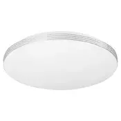 Rabalux Plafonjera Oscar2, 18W, Okrugla, Srebrne boje