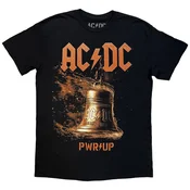 AC/DC Bell Lightning EU Tour 25 (Back Print & Ex-Tour) Black XL Majica