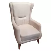 FOTELJA 66/60/60 cm , krem, višebojna
