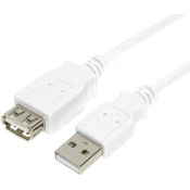 OEM USB 2.0 Extension AA extra 1.8 m shielded white 11998949/11928948