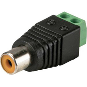 Gembird CON-RCA01F Rca konektor (cinc) na sraf zenski