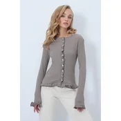 Trend Alacati Stili Ženska bluza Alc-X14533, Bež