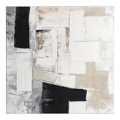 Tiskana/z ročno naslikanimi elementi slika na platnu 80x80 cm Crown – Bizzotto