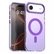 Hibridni ovitek Techsuit CandyCase MagSafe za iPhone Air - purple