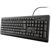 Tastatura TRUST Primo žicna/US/crna