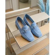 Squareonline Ženske mokasine Blue Elegance, Plave
