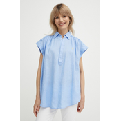 Lanena bluza Polo Ralph Lauren bez uzorka, 211935131