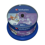 Verbatim VERBATIM DVD+R 4,7GB,16 x 50 komada SP PRINT 43512