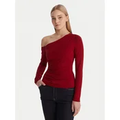 Guess Bluza W6RP02 KC1J2 Rdeča Regular Fit